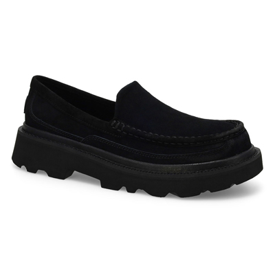 Mns Ascot Lug Slipper - Black