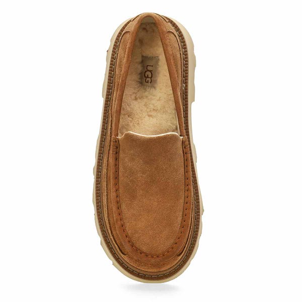 Pantoufle ASCOT LUG, châtaigne, hommes