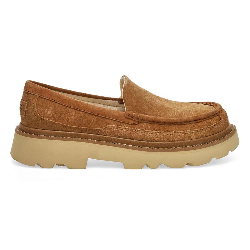 Pantoufle ASCOT LUG, châtaigne, hommes