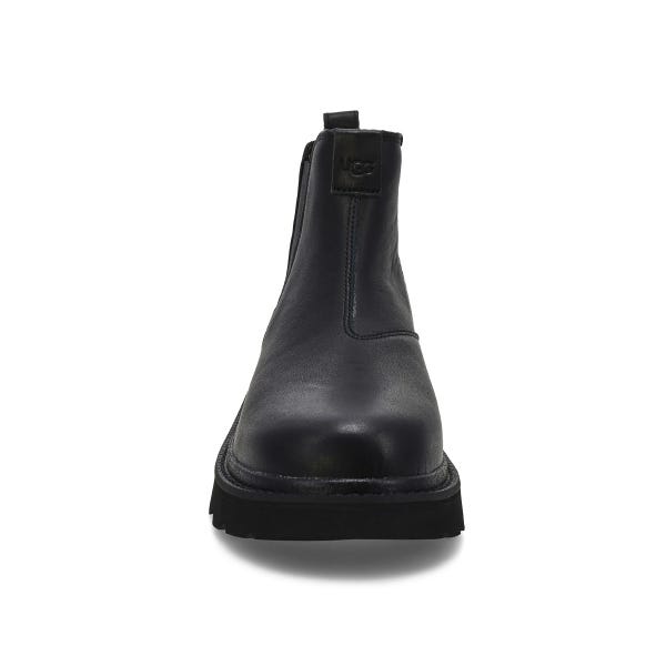 Men's Chelsea Lug Leather Boot - Black