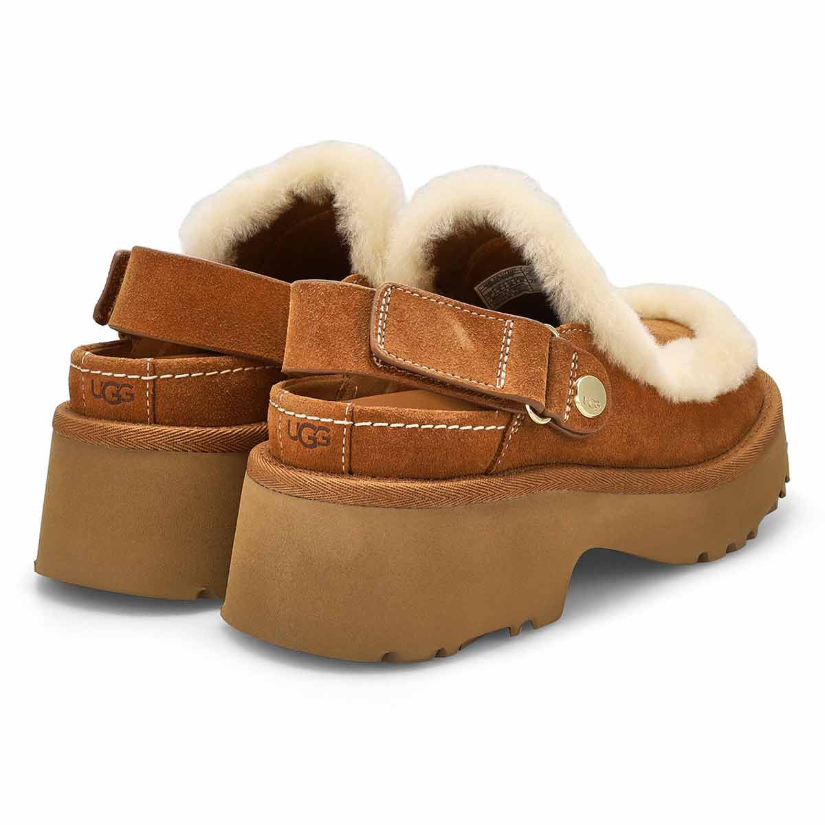 Women's  Esmee Platform Clog - Chestnut