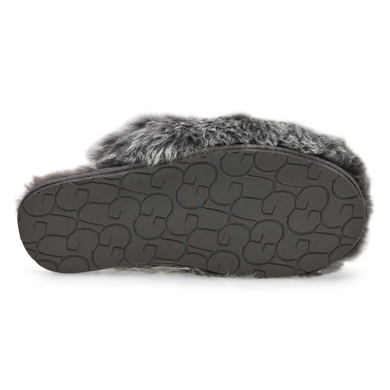 Women's  Scuffette Chalet Sheepskin Slipper - Charcoal