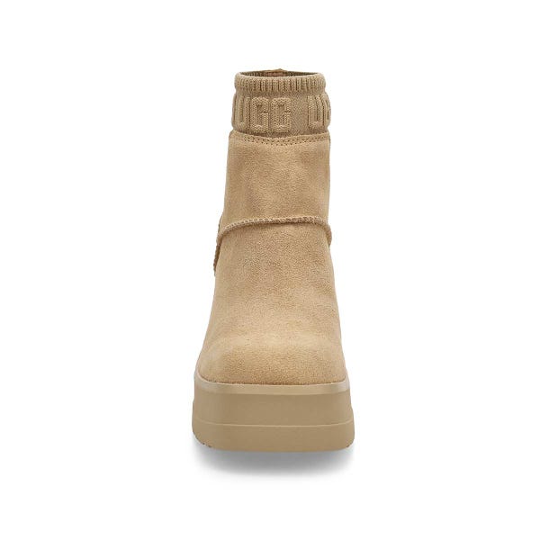 Women's  Moxy Platform Chelsea Boot - Sand