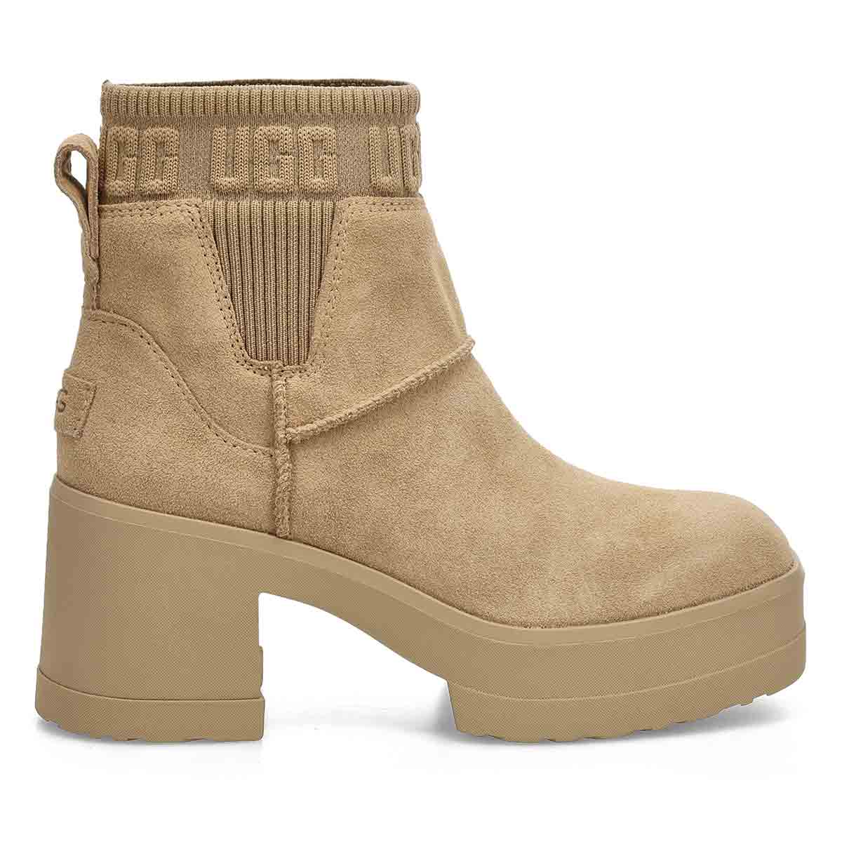 Women's  Moxy Platform Chelsea Boot - Sand