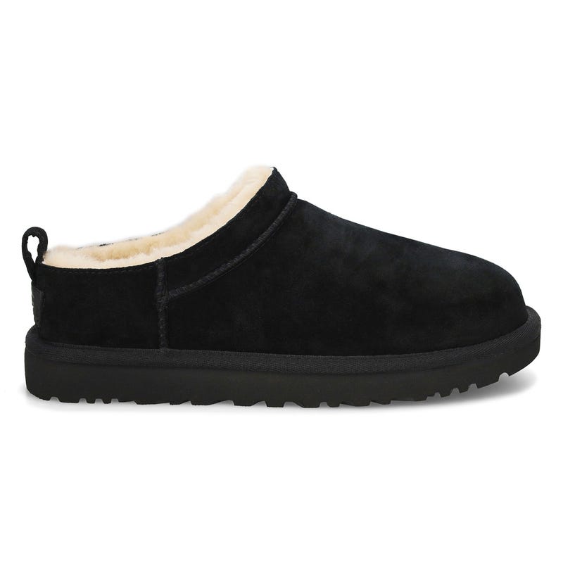 Women's  Classic Micro Sheepskin Boot - Black