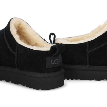 Botte en peau de mouton CLASSIC MICRO, noir, femme