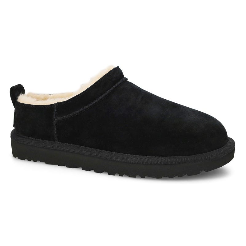 Women's  Classic Micro Sheepskin Boot - Black
