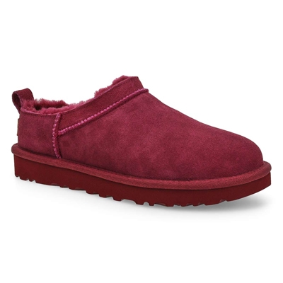 Lds Classic Micro Sheepskin Boot - Burnt Magenta