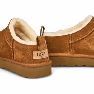 Botte en peau de mouton CLASSIC MICRO, châtaigne, 
