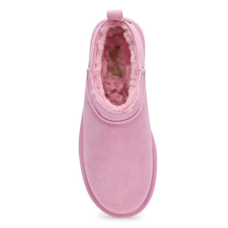 Women's  Classic Micro Sheepskin Boot - Pink Diamond