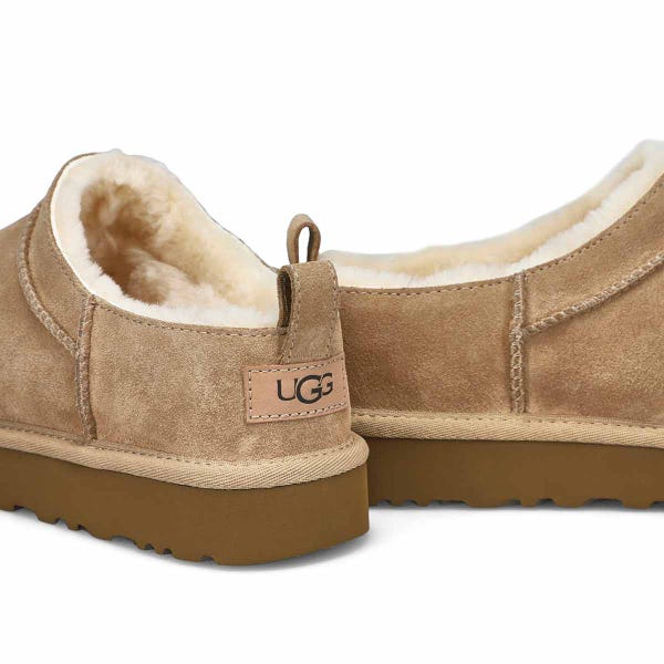 Women's Classic Micro Sheepskin Boot - Sand