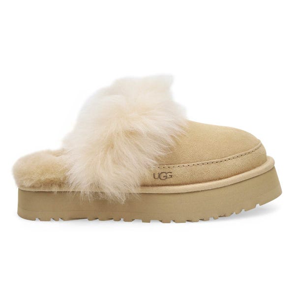 Women's Disquette Chalet Sheepskin Slipper - Sandcastle