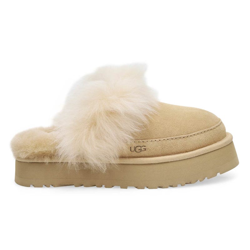 Women's Disquette Chalet Sheepskin Slipper - Sandcastle