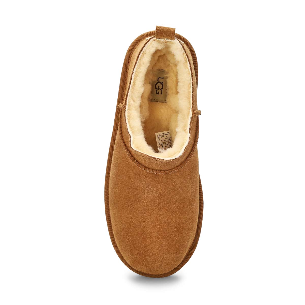 Girls'  Classic Micro Sheepskin Boot - Chestnut