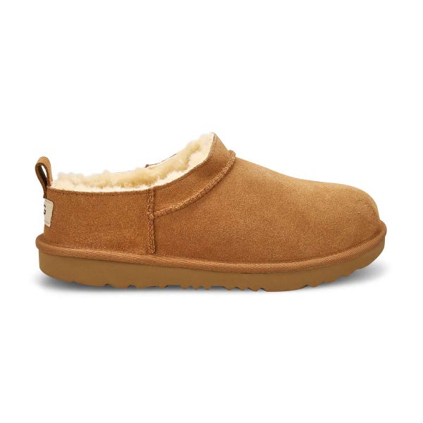 Girls'  Classic Micro Sheepskin Boot - Chestnut