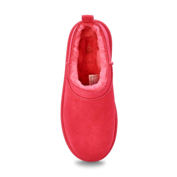 Girls'  Classic Micro Sheepskin Boot - Pink Bloom