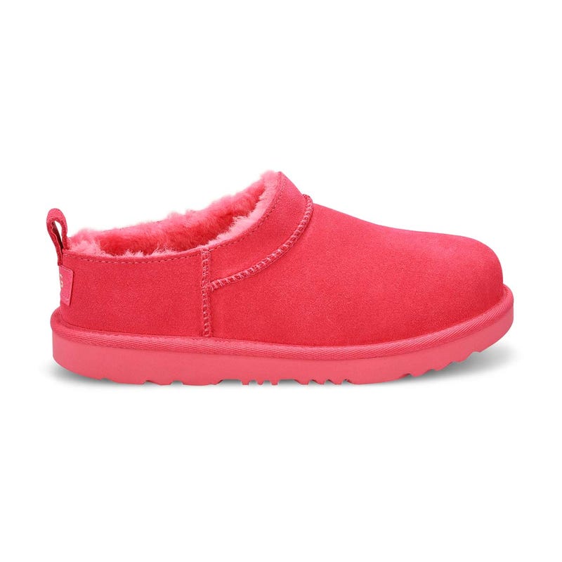 Girls'  Classic Micro Sheepskin Boot - Pink Bloom
