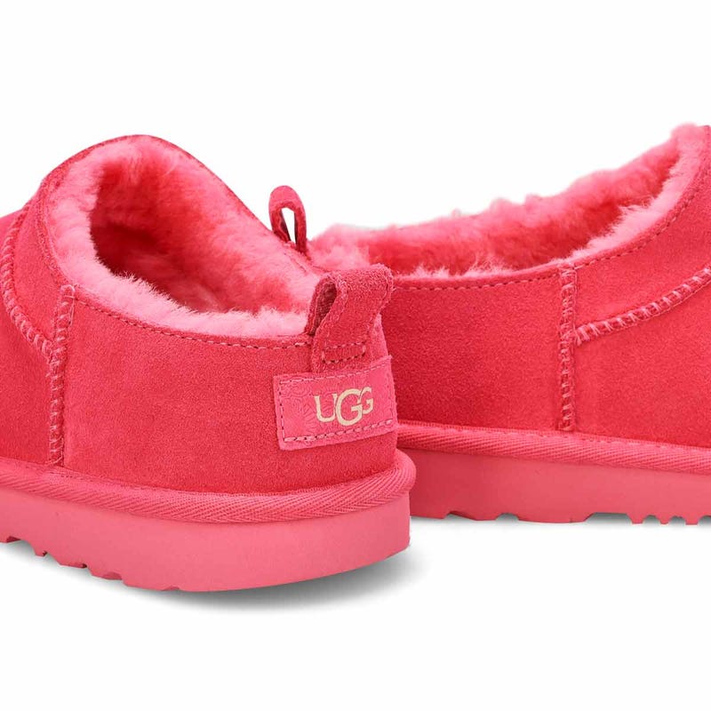 Girls'  Classic Micro Sheepskin Boot - Pink Bloom
