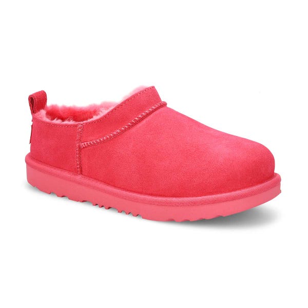 Girls'  Classic Micro Sheepskin Boot - Pink Bloom