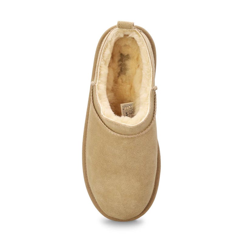 Girls'  Classic Micro Sheepskin Boot - Sand