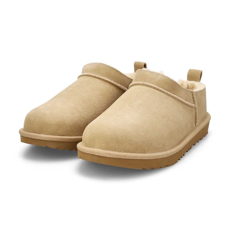 Girls'  Classic Micro Sheepskin Boot - Sand