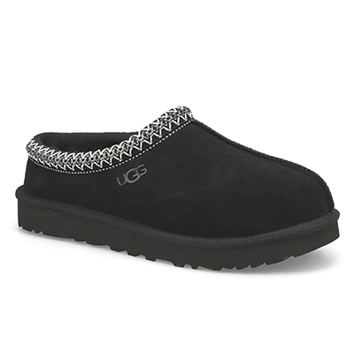 Lds Tasman II Sheepskin Slipper - Black