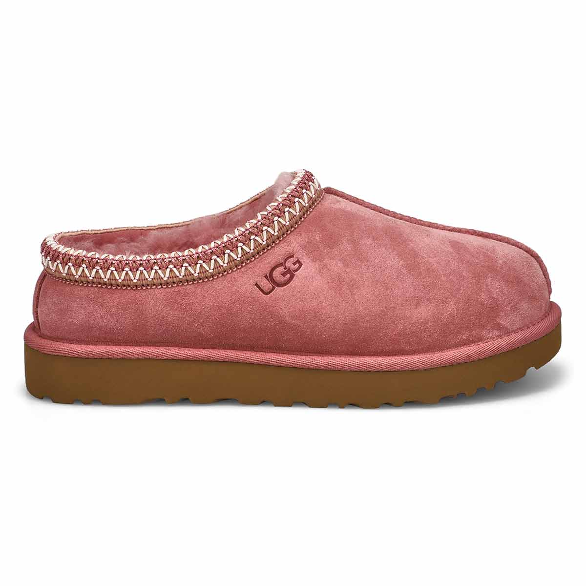 Pantoufle en peau de mouton TASMAN II, aube rose, femmes