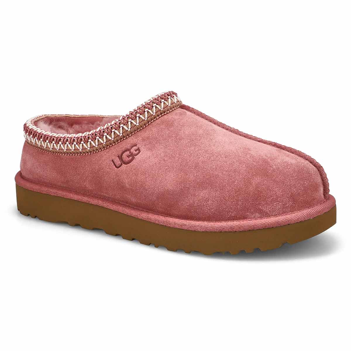 Pantoufle en peau de mouton TASMAN II, aube rose, femmes