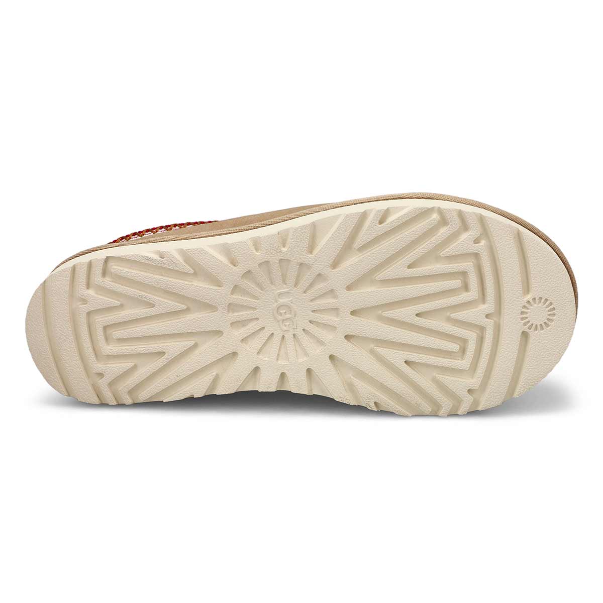 Women's Tasman II Sheepskin Slipper - Sand/Dark Cherry