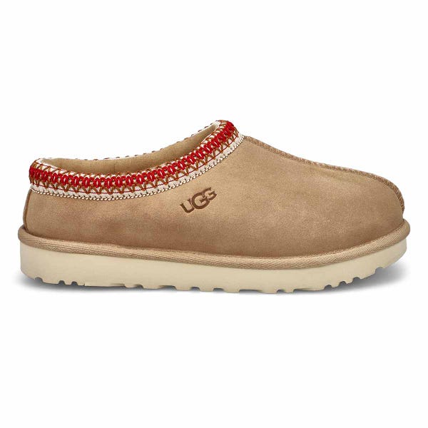 Women's Tasman II Sheepskin Slipper - Sand/Dark Cherry