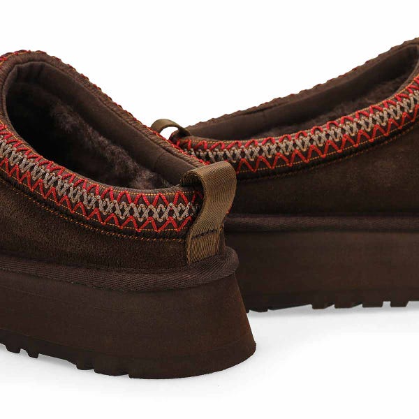 Pantoufle à plateforme TAZZ II, cacao saupoudré, femmes