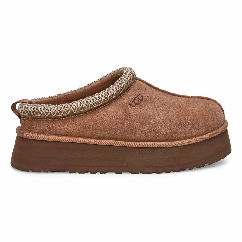 Pantoufle à plateforme TAZZ II, chêne rocheux, femmes