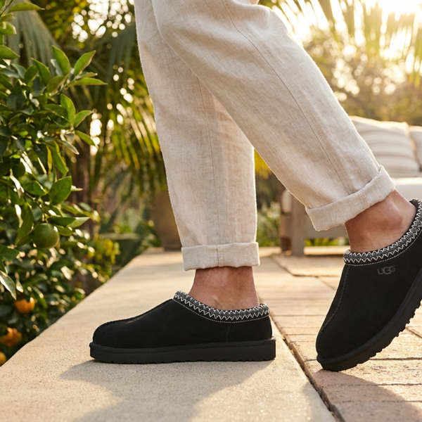 Men's Tasman II Sheepskin Slipper - Black