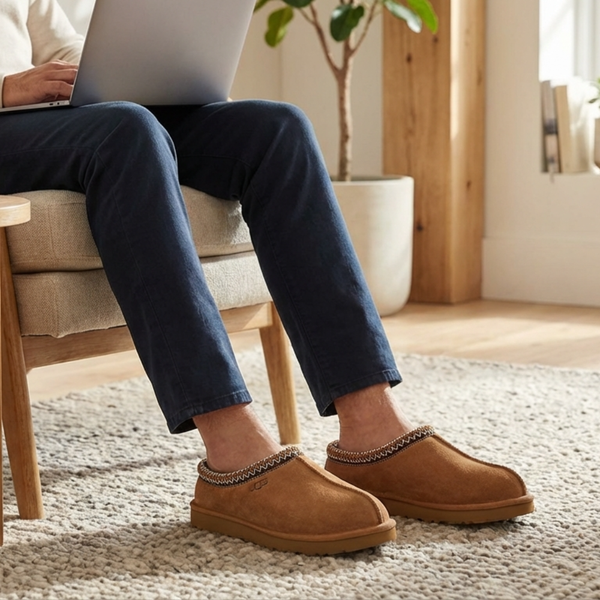 Men's Tasman II Sheepskin Slipper - Chestnut