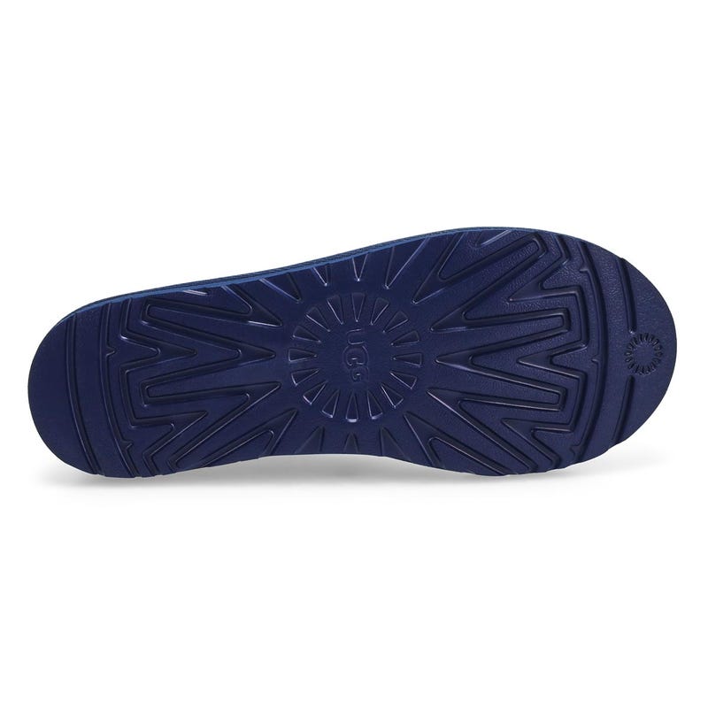 Pantoufle Tasman II en peau de mouton pour hommes - Océan profond