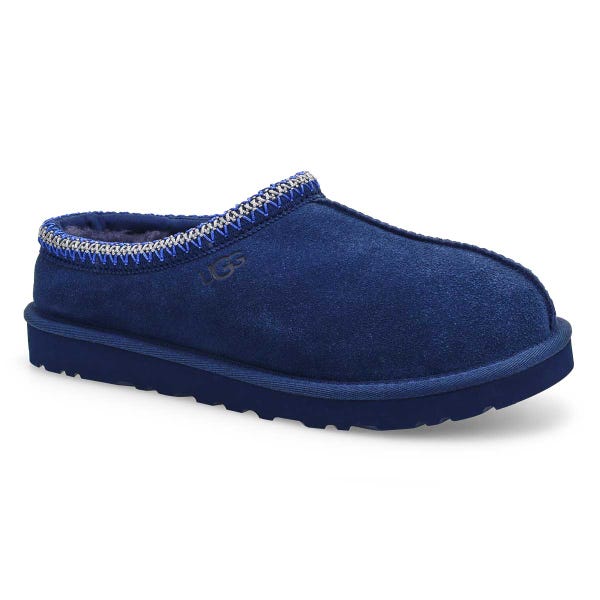 Pantoufle Tasman II en peau de mouton pour hommes - Océan profond