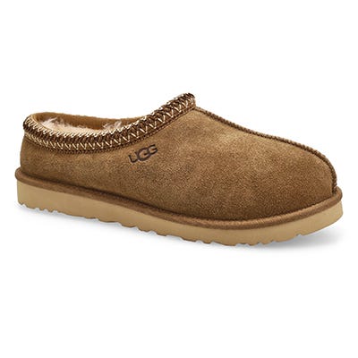Pantoufle Tasman II en peau de mouton pour hommes - bronze clair