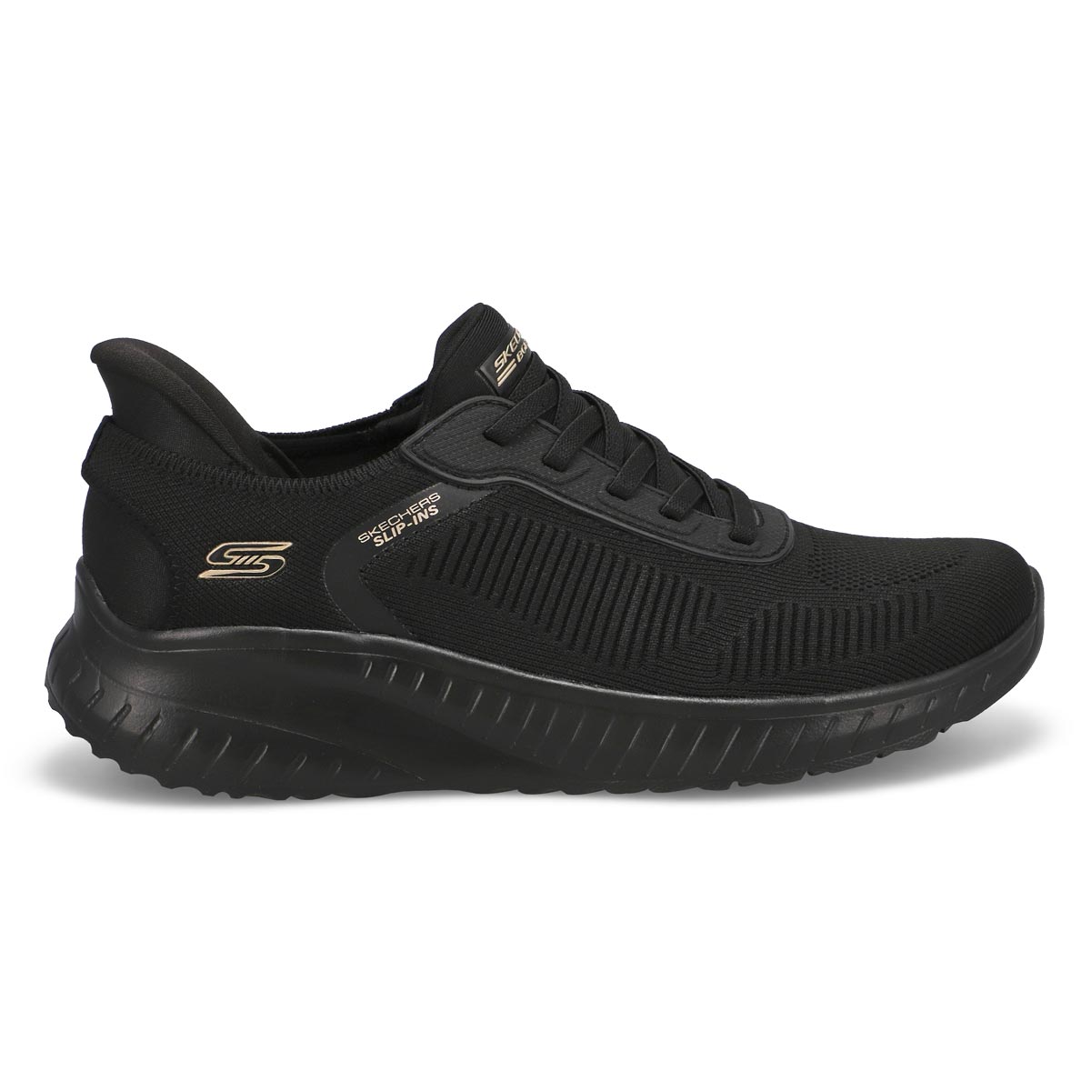Baskets à enfiler BOBS SPORT SQUAD SLIP-INS, noir/noir, femmes