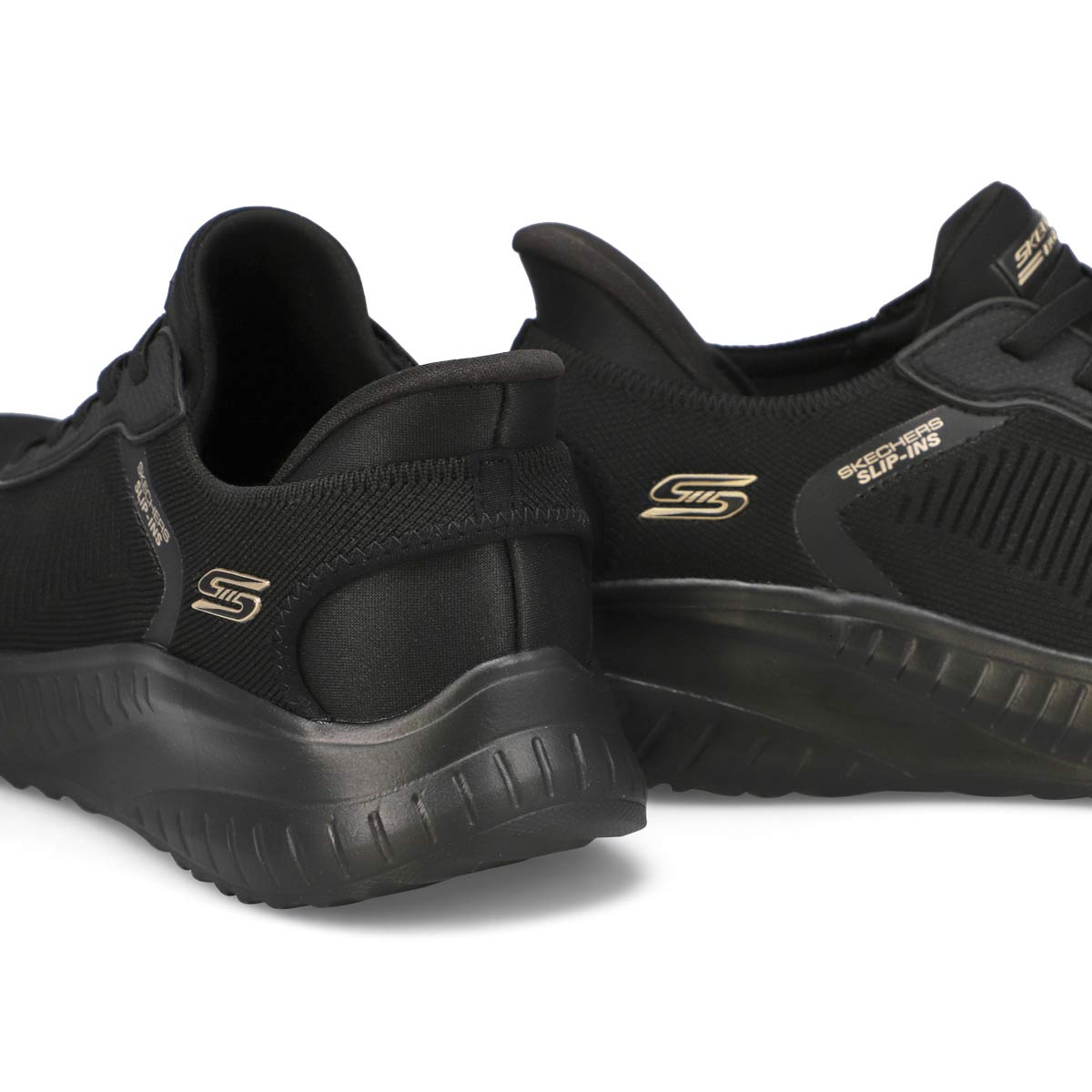 Baskets à enfiler BOBS SPORT SQUAD SLIP-INS, noir/noir, femmes