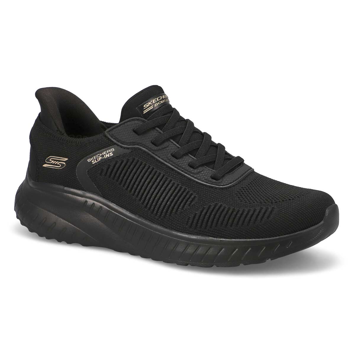 Baskets à enfiler BOBS SPORT SQUAD SLIP-INS, noir/noir, femmes