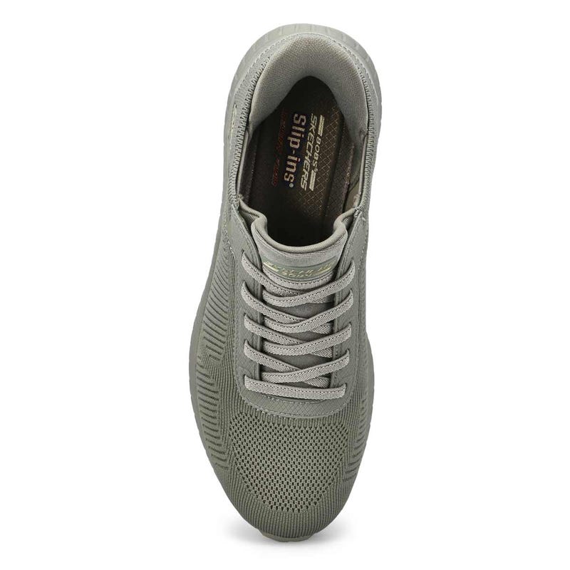 Baskets à enfiler BOBS SPORT SQUAD SLIP-INS, olive, femmes