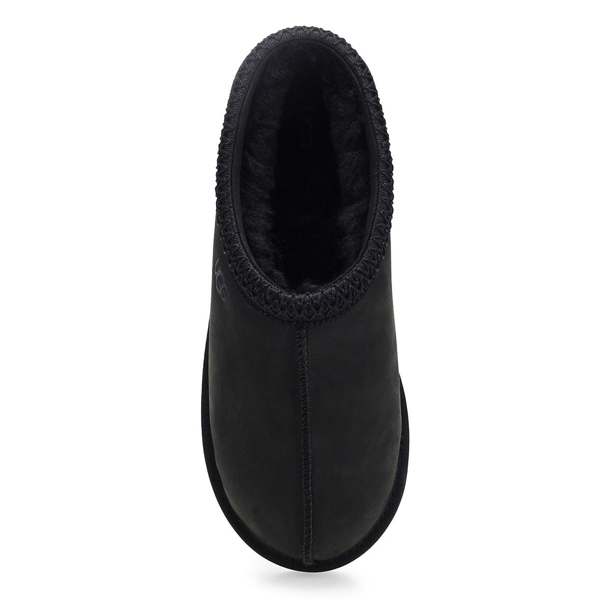 Men's Tasman II Nubuck Sheepskin Slipper - Black