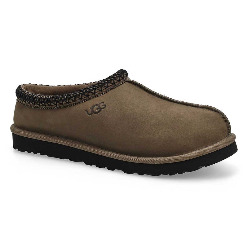 Pantoufle en peau de mouton TASMAN II NUBUCK, origan séché, hommes