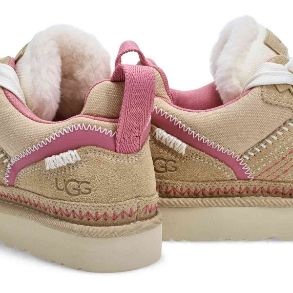 Baskets à lacets LOWMEL MEADOW, château de sable, femmes