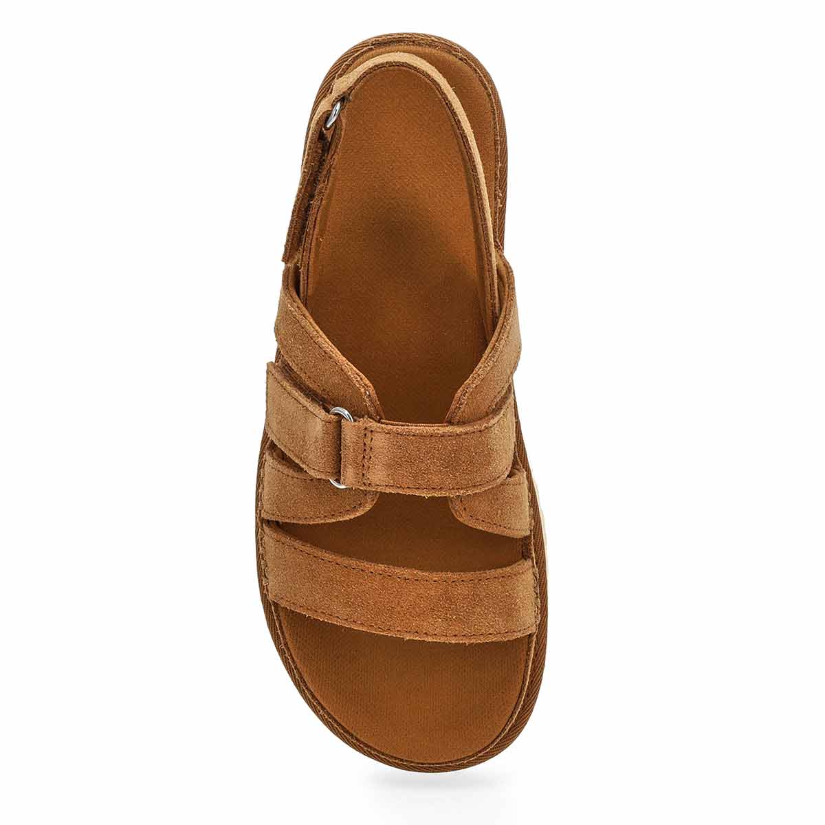 Sandale à plateforme GOLDEN STAR GLEAM, châtaigne, femmes