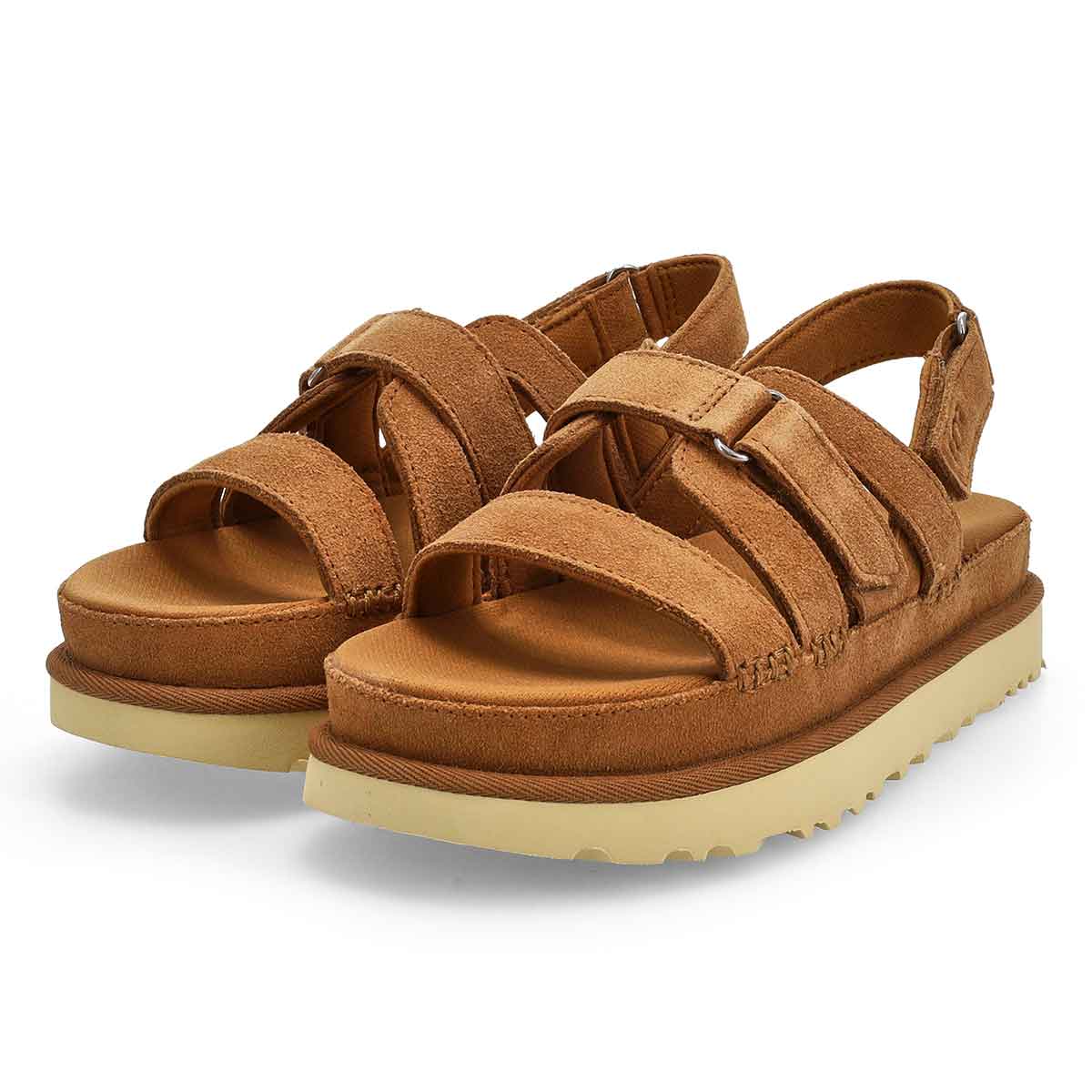 Women's Golden Star Gleam Platform Sandal - Chestn