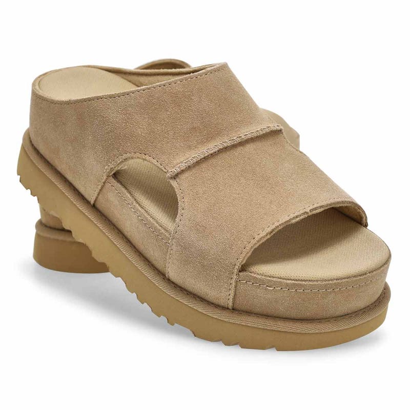 Women's  Golden Star Hi Cutout Platform Slide Sandal - Sand