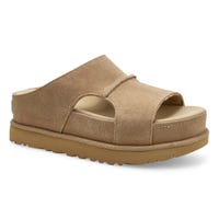 Women's  Golden Star Hi Cutout Platform Slide Sandal - Sand