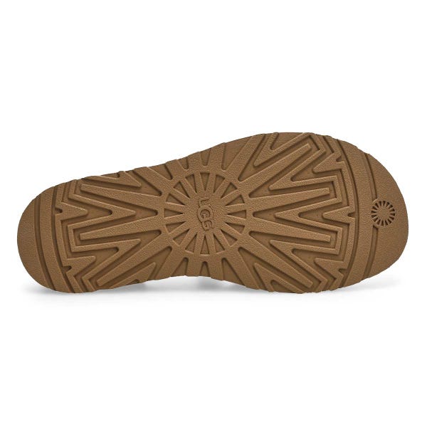 Women's  Golden Gaze Toe Post Sandal - Chestnut
