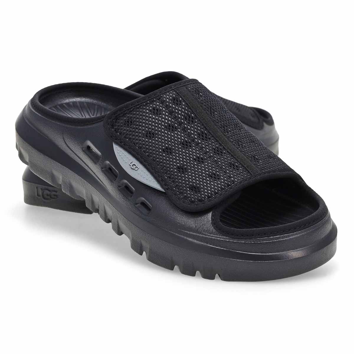 UGG Men's Peakmod Slide Sandal - Black | SoftMoc.com